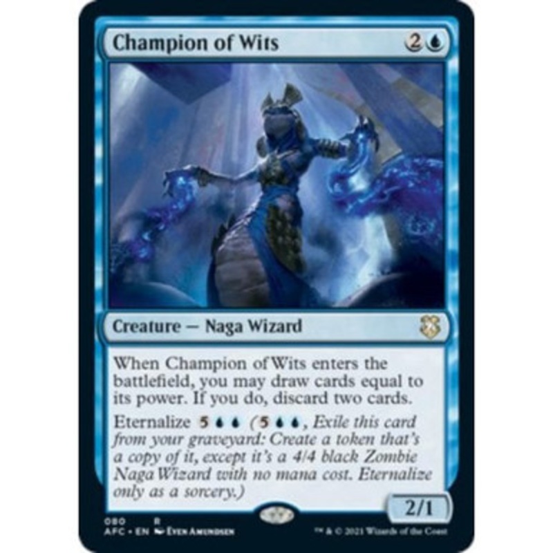 Champion of Wits | Adventures in the Forgotten Realms Commander