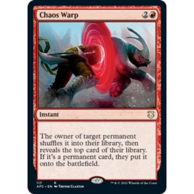 Chaos Warp | Adventures in the Forgotten Realms Commander