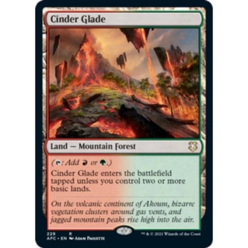 Cinder Glade | Adventures in the Forgotten Realms Commander