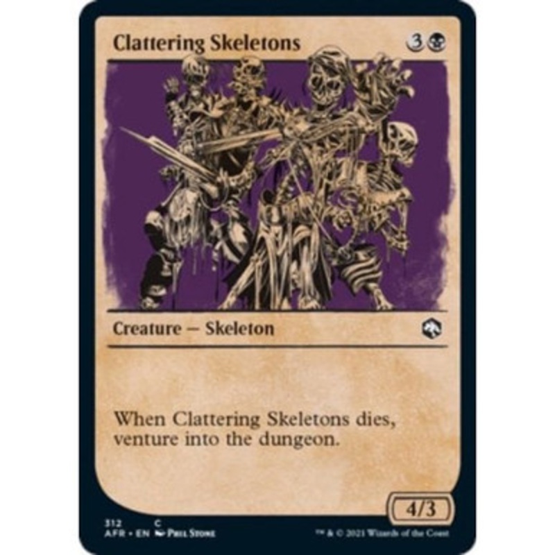 Clattering Skeletons (Rulebook Art)