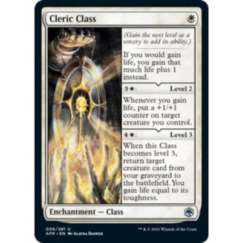 Cleric Class (foil) | Adventures in the Forgotten Realms