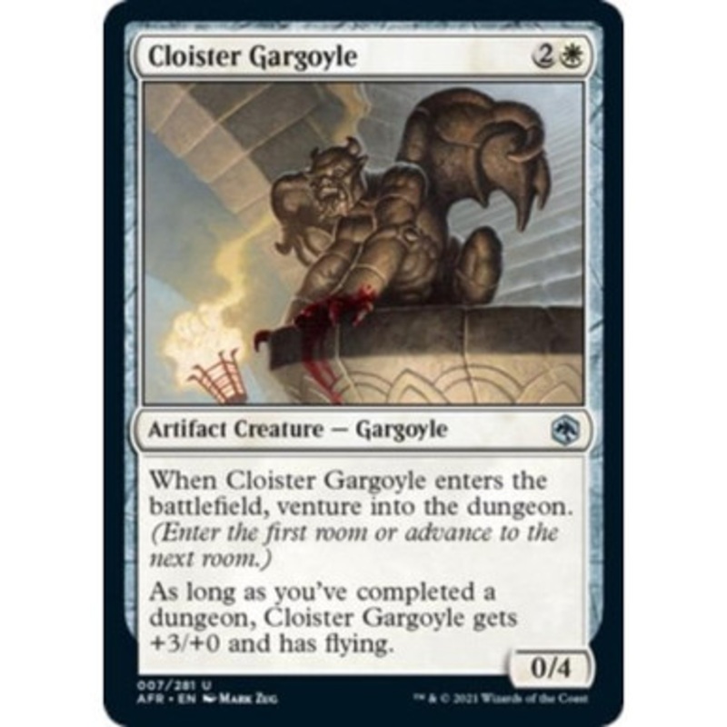Cloister Gargoyle (foil) | Adventures in the Forgotten Realms