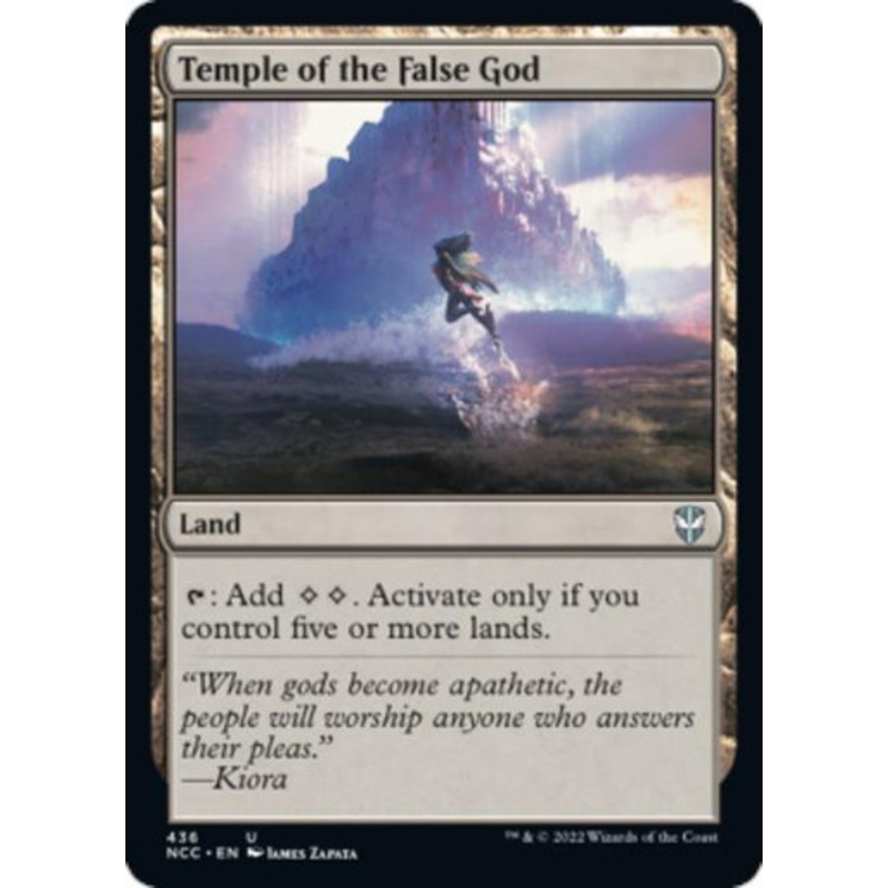 Temple of the False God | Streets of New Capenna Commander