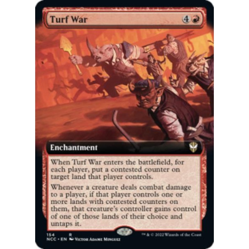 Turf War (Extended Art) | Streets of New Capenna Commander
