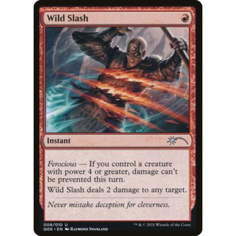 Wild Slash | Pioneer Challenger Decks