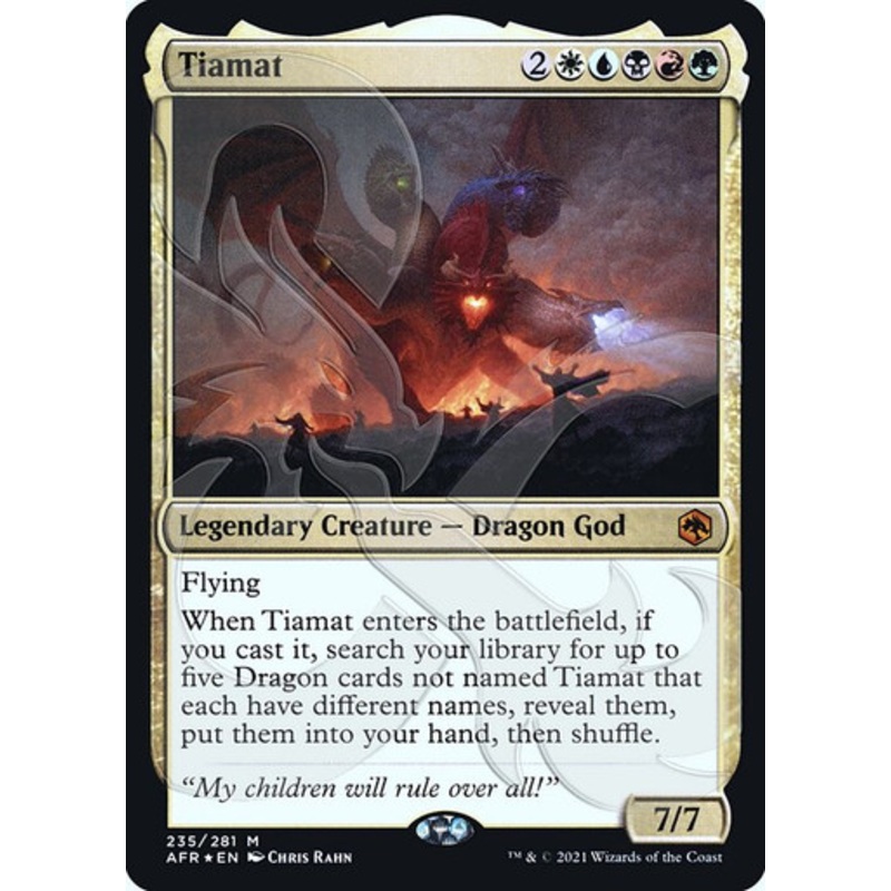 Tiamat (Ampersand promo foil) | Adventures in the Forgotten Realms