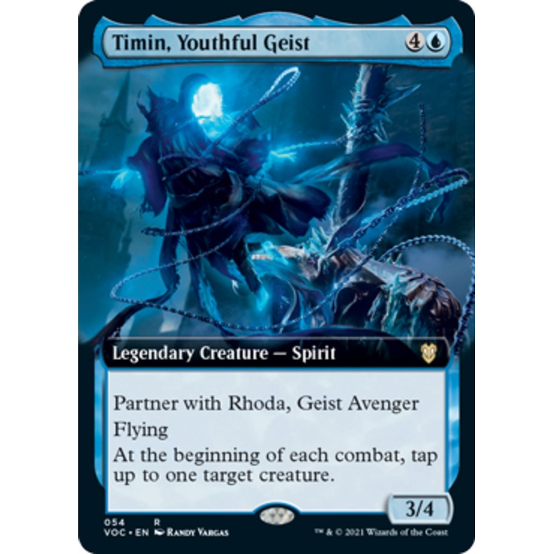 Timin, Youthful Geist (Extended Art) | Innistrad: Crimson Vow Commander
