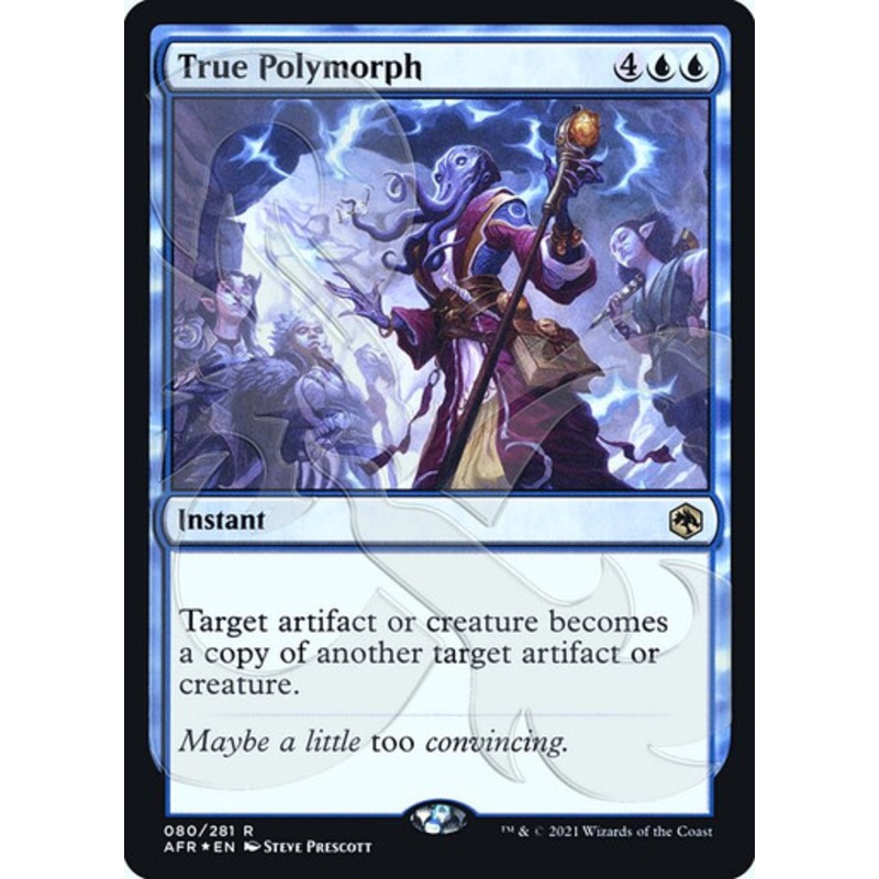 True Polymorph (Ampersand promo foil) | Adventures in the Forgotten Realms