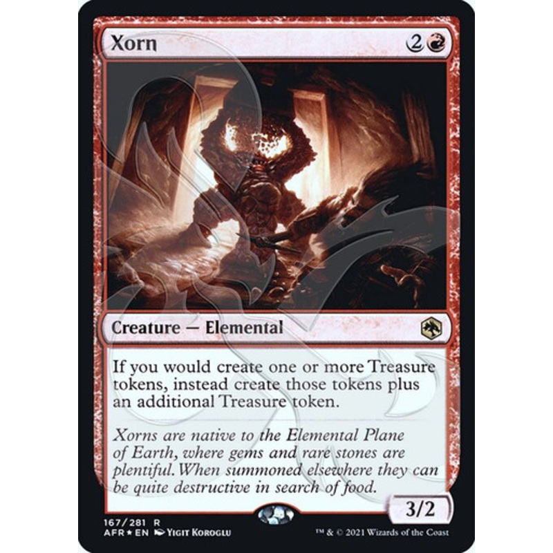 Xorn (Ampersand promo foil) | Adventures in the Forgotten Realms