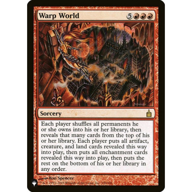 Warp World (The List Reprint) | Ravnica: City of Guilds