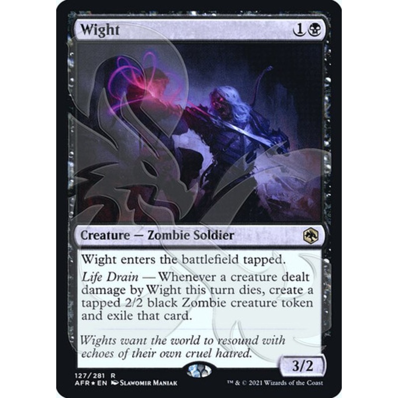 Wight (Ampersand promo foil) | Adventures in the Forgotten Realms