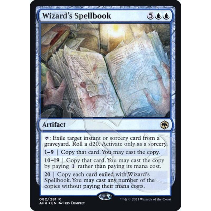 Wizard’s Spellbook (Ampersand promo foil) | Adventures in the Forgotten Realms