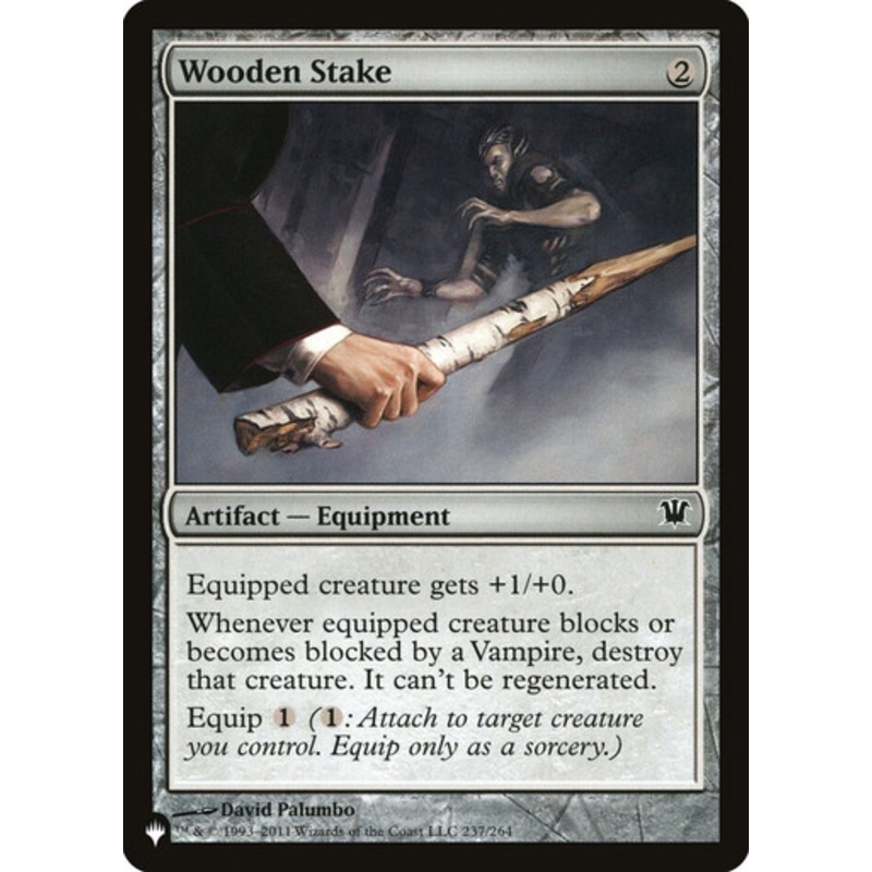 Wooden Stake (The List Reprint) | Innistrad