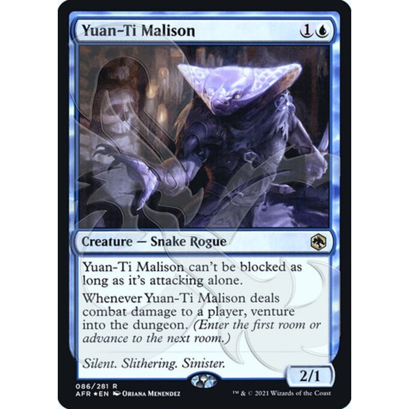 Yuan-Ti Malison (Ampersand promo foil) | Adventures in the Forgotten Realms