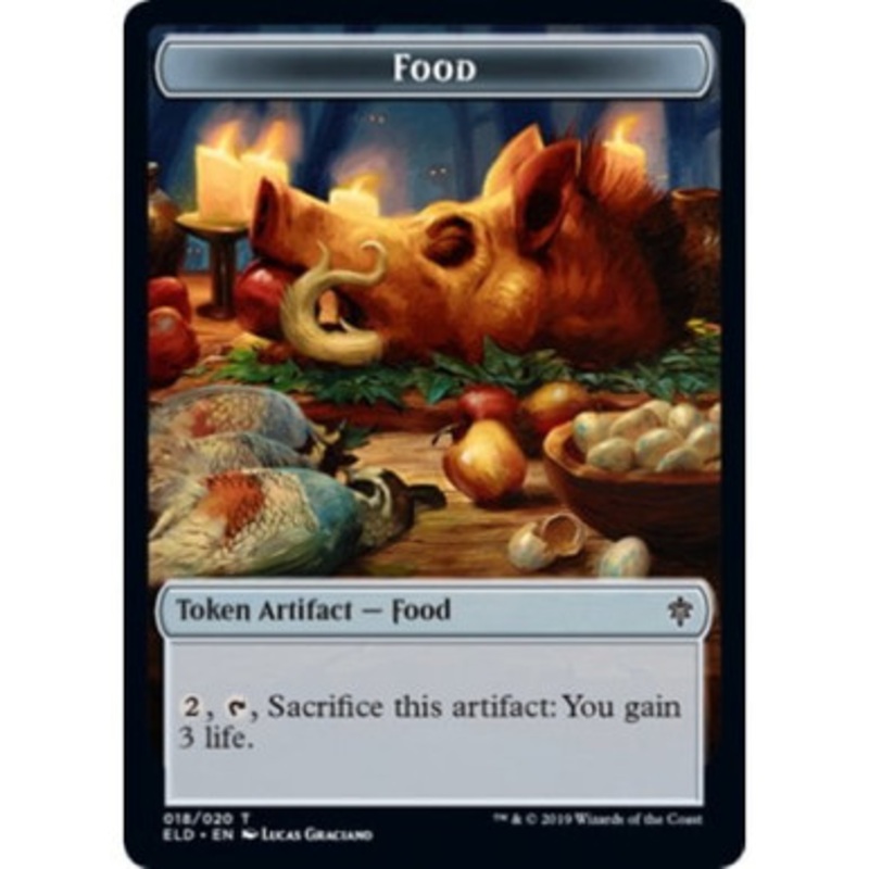 Throne of Eldrane Food Token #18 | Throne of Eldraine