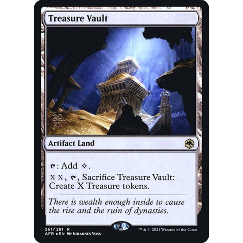 Treasure Vault (Adventures in the Forgotten Realms Prerelease foil) | Adventures in the Forgotten Realms