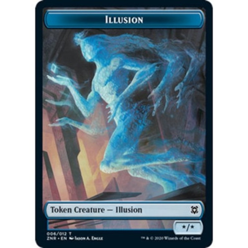 Zendikar Rising Illusion Token