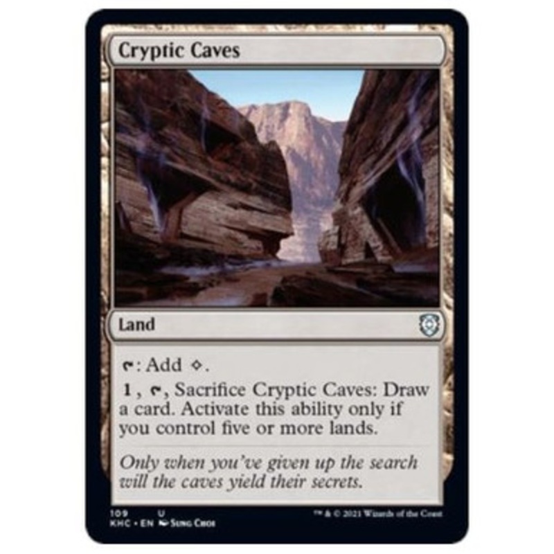 Cryptic Caves | Kaldheim Commander