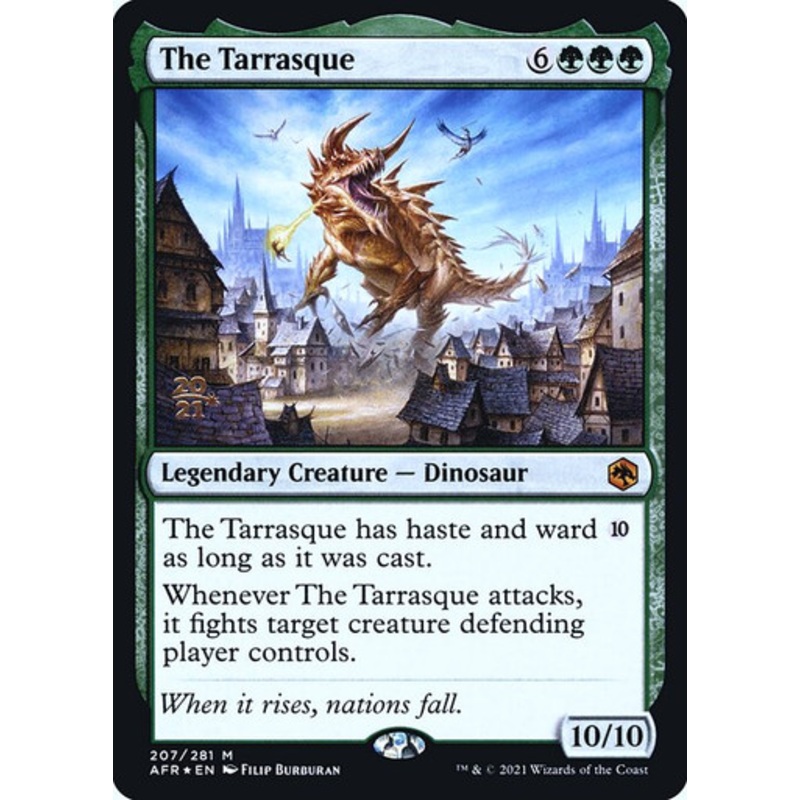 The Tarrasque (Adventures in the Forgotten Realms Prerelease foil) | Adventures in the Forgotten Realms