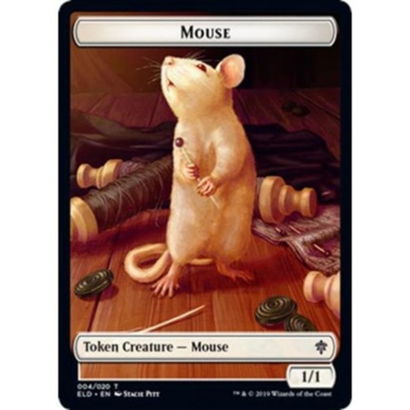 Throne of Eldraine Mouse Token | Throne of Eldraine