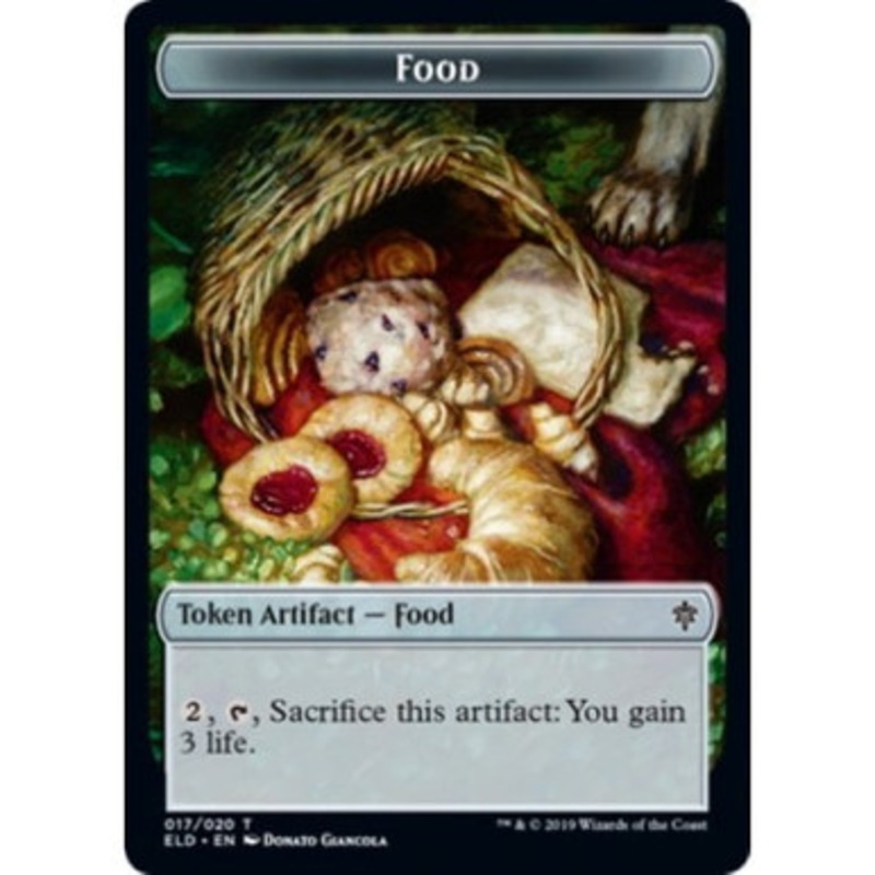 Throne of Eldrane Food Token #17 | Throne of Eldraine