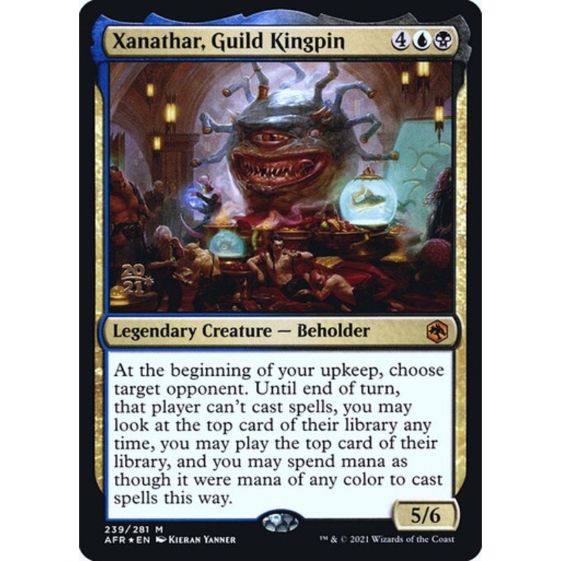 Xanathar, Guild Kingpin (Adventures in the Forgotten Realms Prerelease foil) | Adventures in the Forgotten Realms