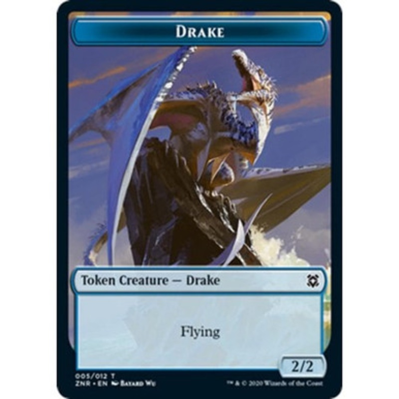 Zendikar Rising Drake Token | Zendikar Rising