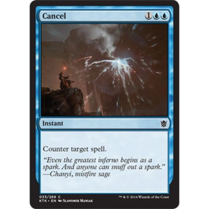 Cancel (foil) | Khans of Tarkir