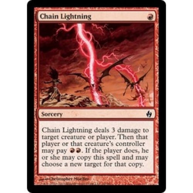 Chain Lightning (foil) | Premium Deck Series: Fire & Lightning