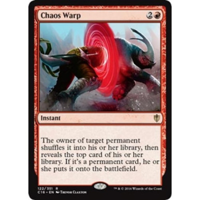 Chaos Warp | Commander 2016