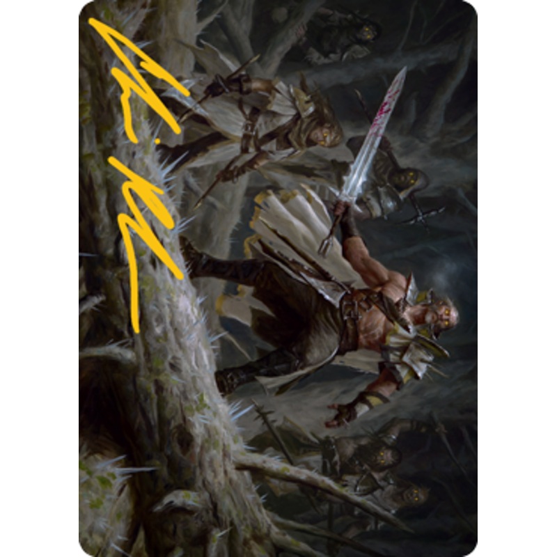 Tovolar, Dire Overlord (#5) Art Card (Gold Signature) | Innistrad: Midnight Hunt