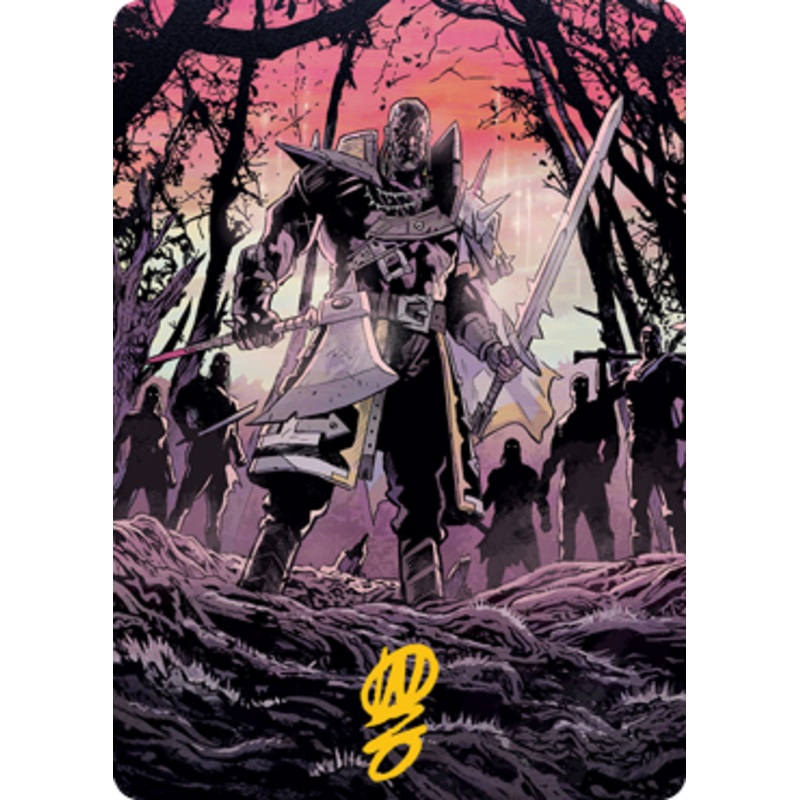 Tovolar, Dire Overlord (#7) Art Card (Gold Signature) | Innistrad: Midnight Hunt