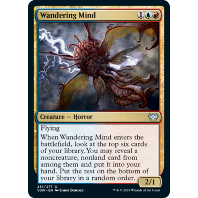 Wandering Mind (foil) | Innistrad: Crimson Vow
