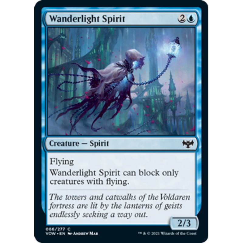Wanderlight Spirit (foil) | Innistrad: Crimson Vow