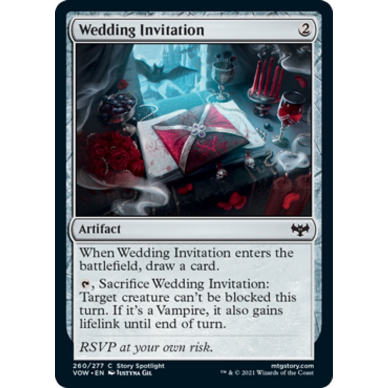 Wedding Invitation | Innistrad: Crimson Vow