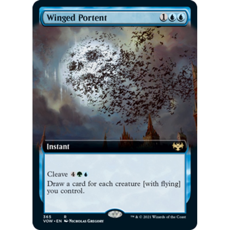 Winged Portent (Extended Art)