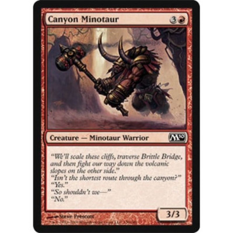 Canyon Minotaur | Magic 2010 Core Set
