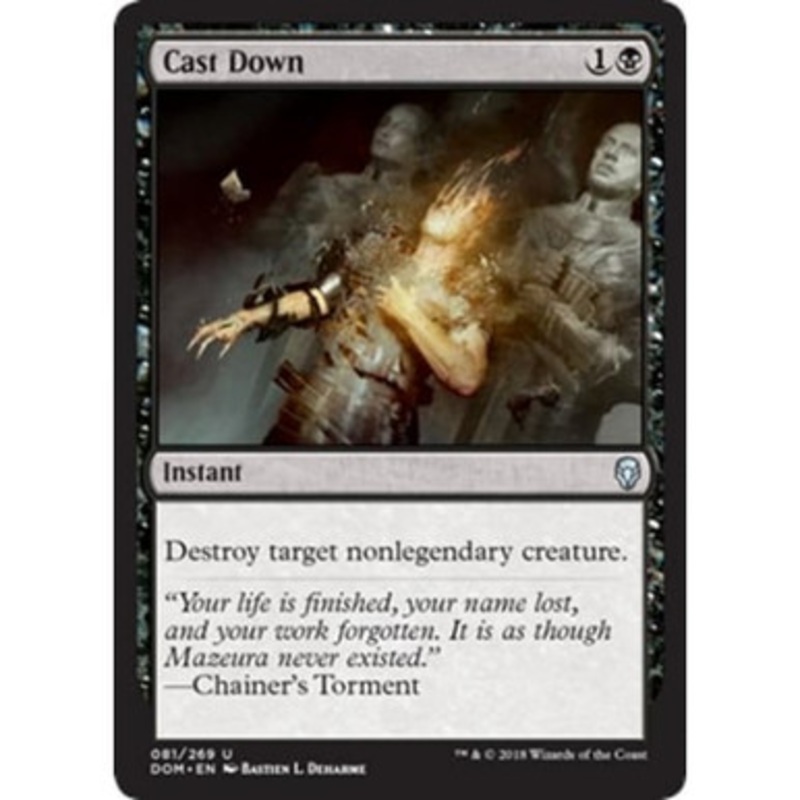 Cast Down (foil) | Dominaria