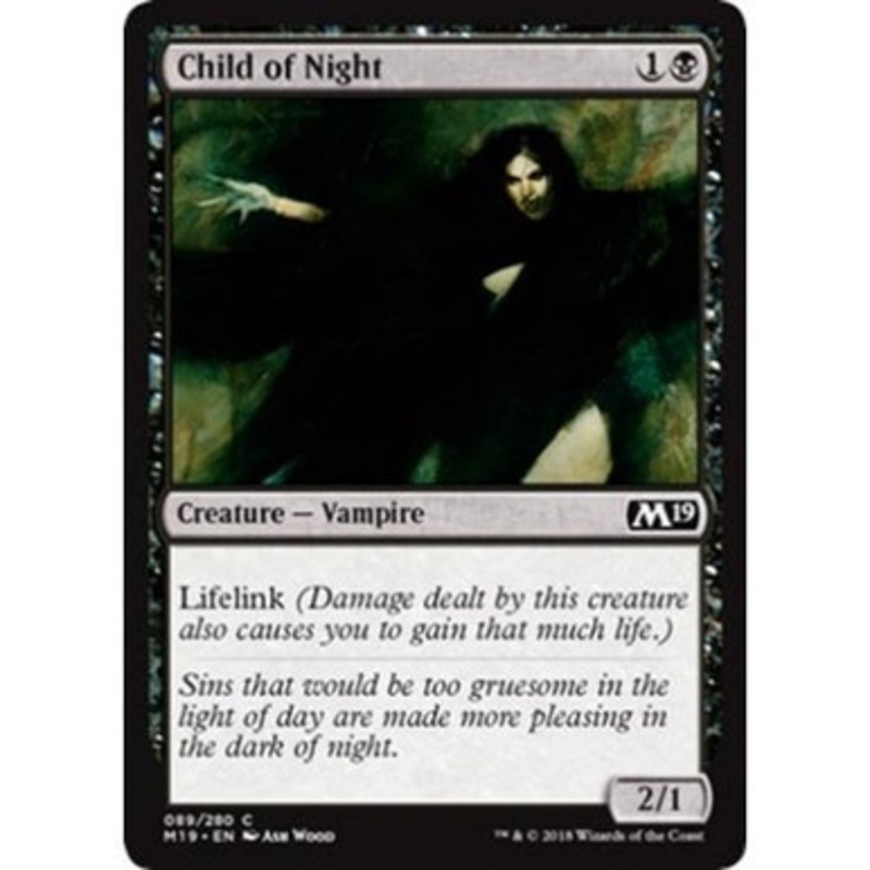 Child of Night (foil) | Core Set 2019