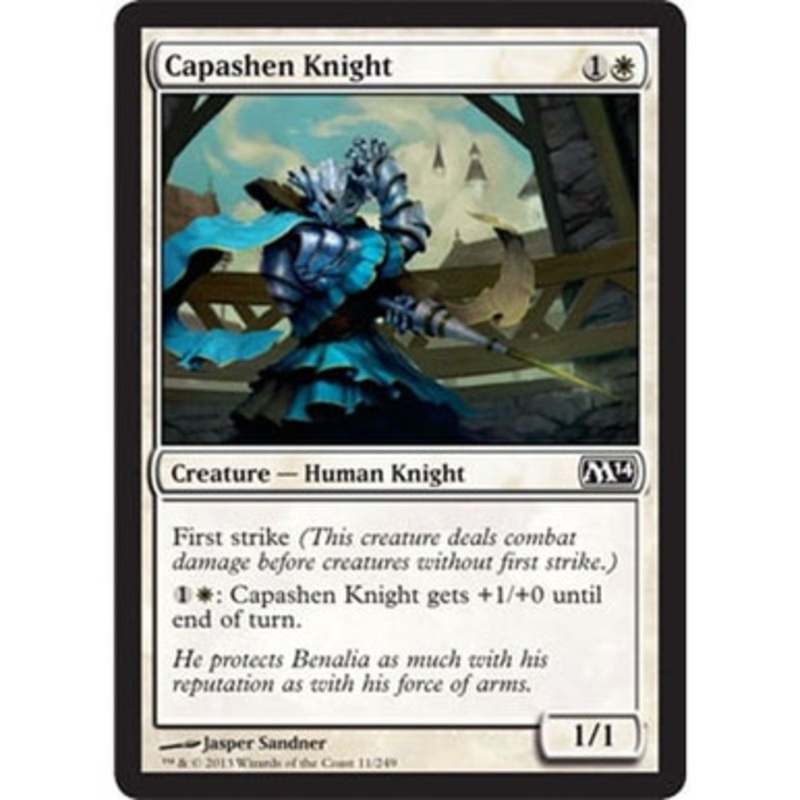 Capashen Knight (foil) | Magic 2014 Core Set