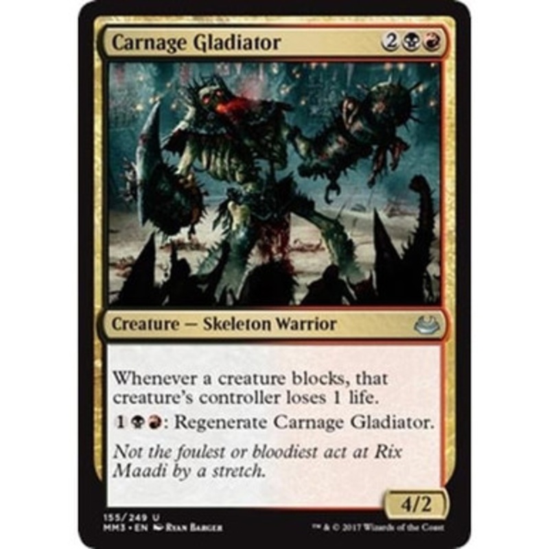 Carnage Gladiator (foil) | Modern Masters 2017 Edition