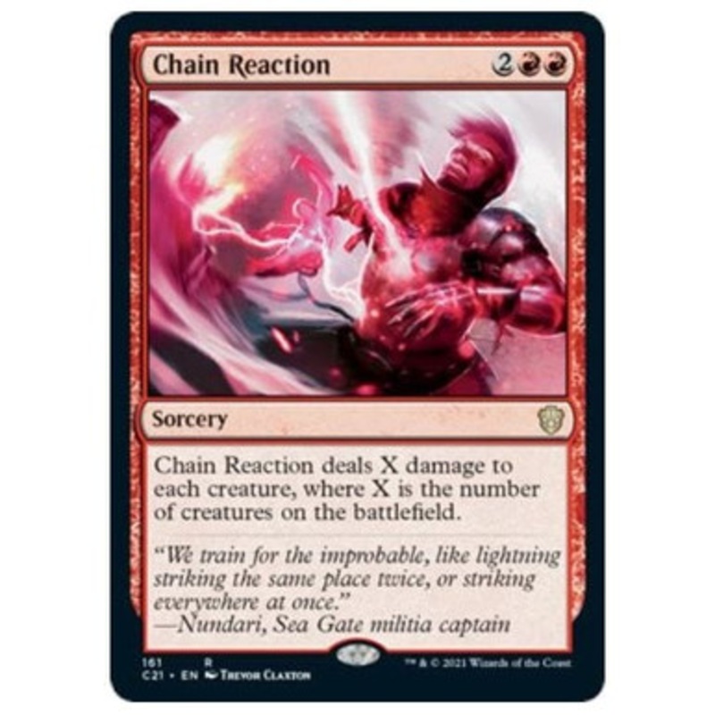 Chain Reaction | Commander 2021