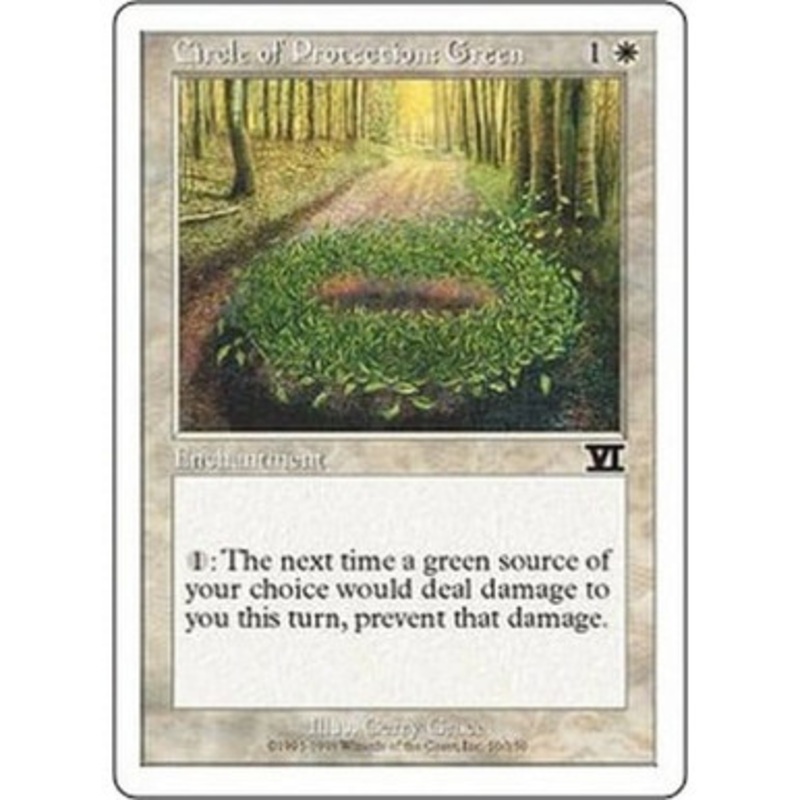 Circle of Protection: Green | 6th Edition