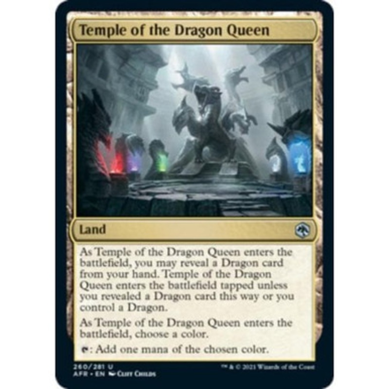 Temple of the Dragon Queen (foil) | Adventures in the Forgotten Realms