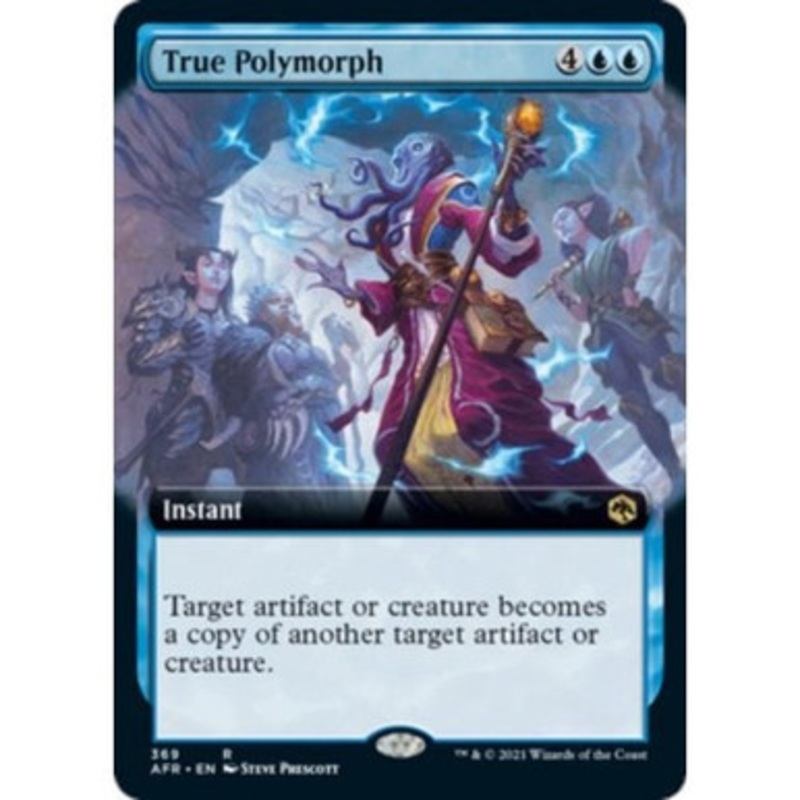True Polymorph (Extended Art) (foil) | Adventures in the Forgotten Realms
