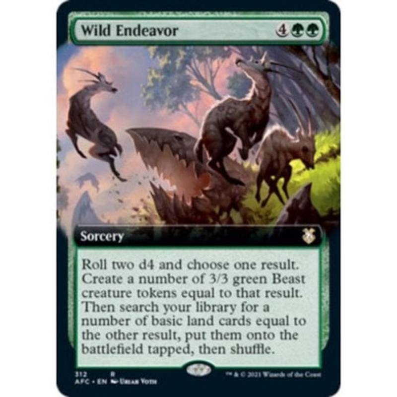 Wild Endeavor (Extended Art)