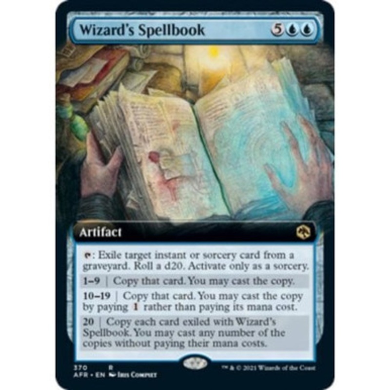 Wizard’s Spellbook (Extended Art) (foil)