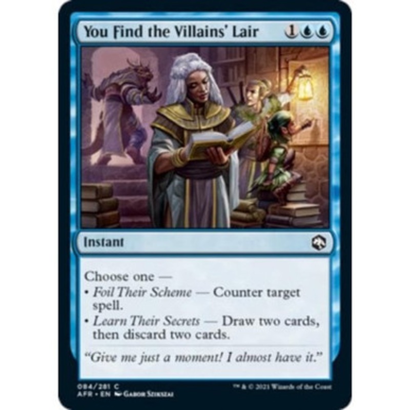 You Find the Villains’ Lair (foil) | Adventures in the Forgotten Realms