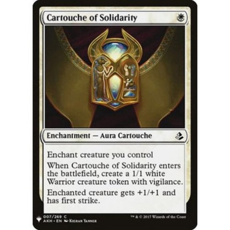 Cartouche of Solidarity | Mystery Booster