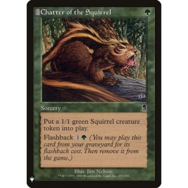 Chatter of the Squirrel | Mystery Booster